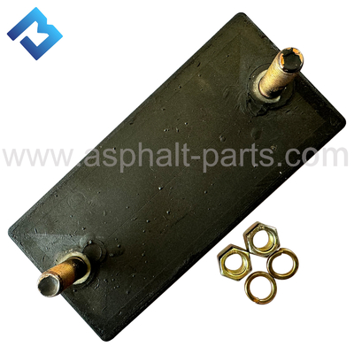 ハンタ F31CD トラックパッド ハンタ BP40C 舗装部品 M14 トラックシューズ ゴムパッド