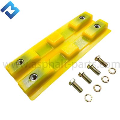 道路建設 ポリウレタンゴム 300*130-50P 三肋 M12 スクリューホール (中央距離 228*57) 2411112