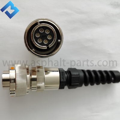 のアスファルト ペーバーのための多機能の6つの穴の電線のプラグ