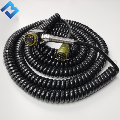 新しい音波ののためのスキー センサー7の硬貨7の穴の三重のコネクター2542010の螺線形ケーブル