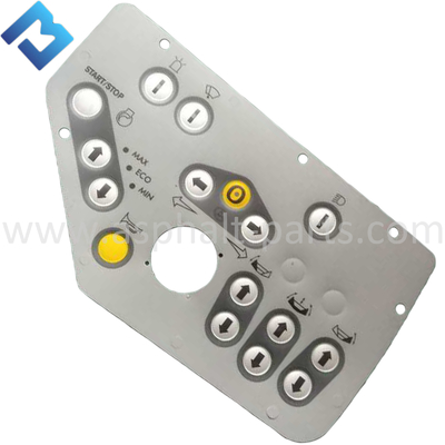 S1800/S1900/S2100はペーバーの予備品の主コンソールボタンのパネルのフィルムをアスファルトで舗装する