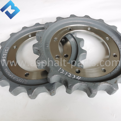 121234 W2000フライス盤は第一次ドライブ スプロケットを分ける