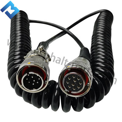 2143056 電源 スパイラルケーブル 0.5M スパイラルワイヤ 10ピン -10ホール W195 W200 シングルスクリーン深さコントローラ