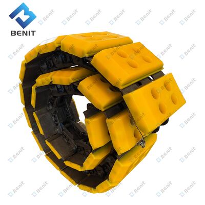 ベニット 高品質のトラックチェーンとトラックパッド トラックシューズ 108756 131303 120610 121235 193008 196321 フレーシングマシン W1500 W1900 W2100 W2200 W2000